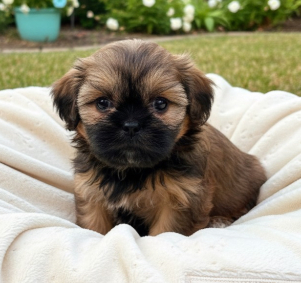 Parti-colored Shih Tzus