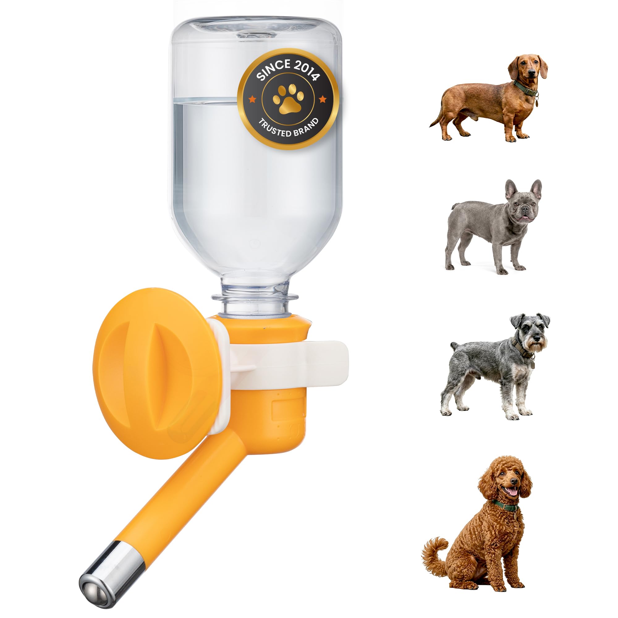 Choco Nose No-Drip Dog Water Bottle