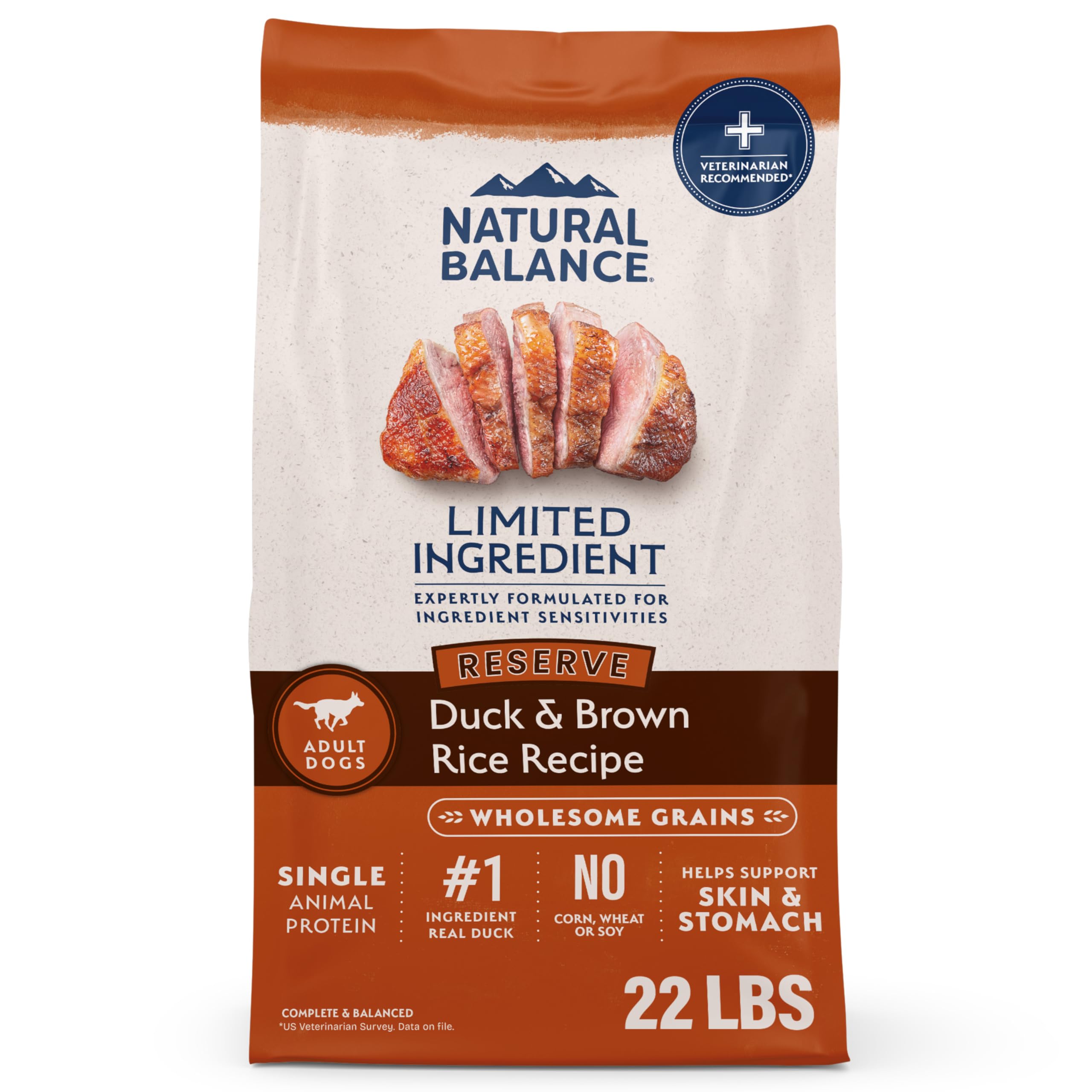 Natural Balance Limited Ingredient Adult Dog Food (22 lb)