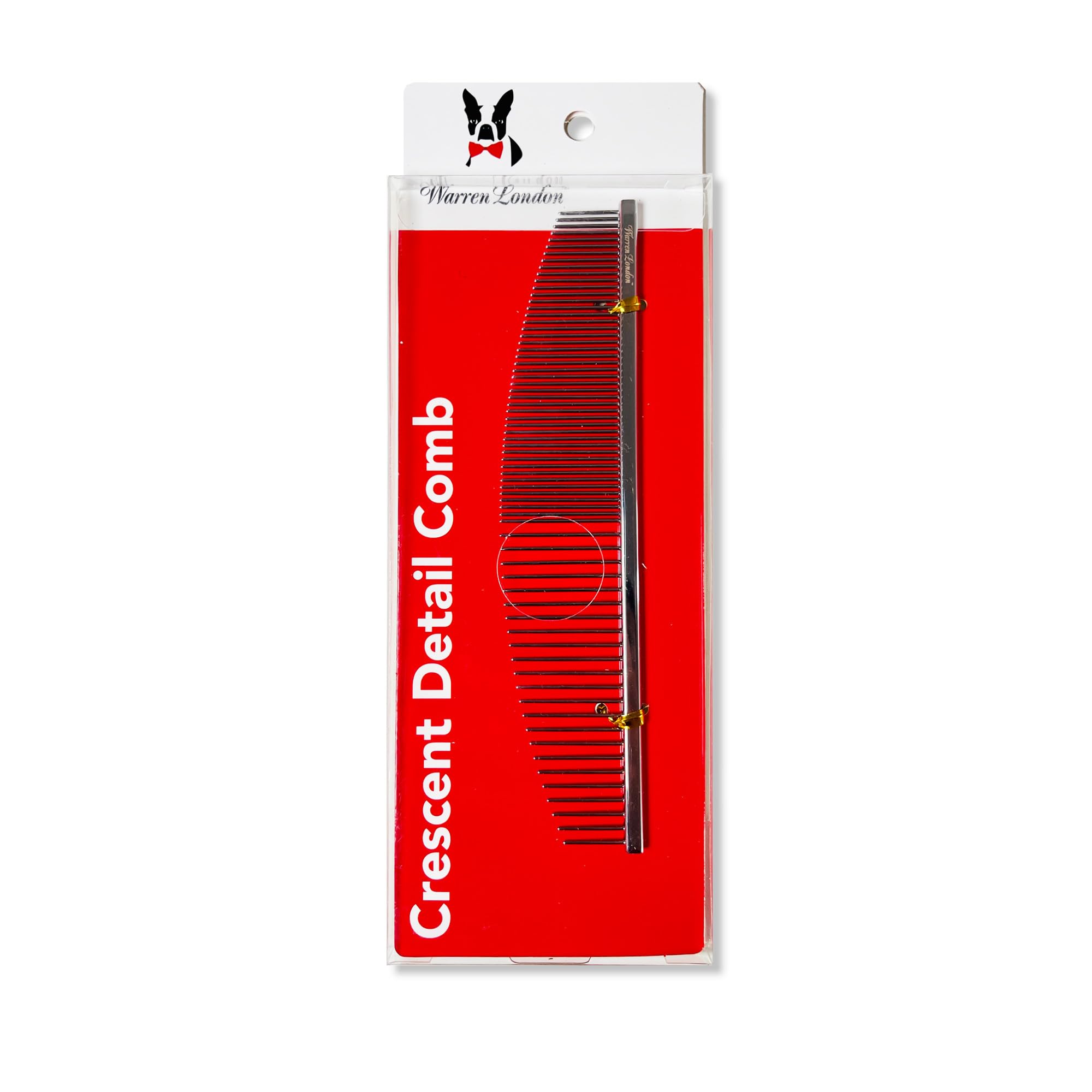 Warren London Copper Crescent Grooming Comb
